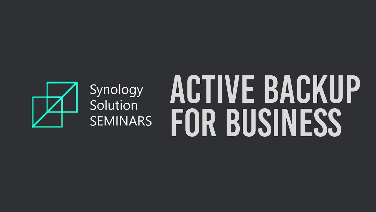 Active Backup for Business Overview
